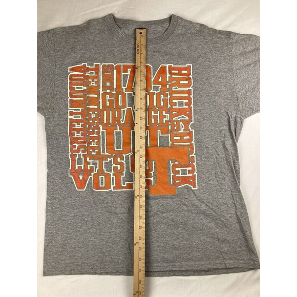 Tennessee Volunteers Multiple Motto T-Shirt Men's Size L (?) Let's Go Vols! - Picture 5 of 7
